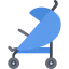 Baby carriage icon 64x64