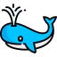 Whale icon 64x64