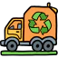 Garbage truck icon 64x64