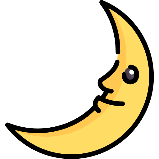 Half moon icon