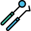Dentist tools icon 64x64