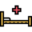 Hospital bed icon 64x64