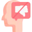Negative thinking icon 64x64