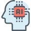 Artificial intelligence icon 64x64