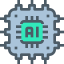 Artificial intelligence icon 64x64