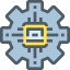Artificial intelligence icon 64x64