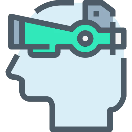 Virtual reality icon
