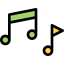 Musical notes icon 64x64