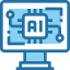 Artificial intelligence icon 64x64
