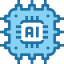 Artificial intelligence icon 64x64