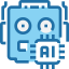 Artificial intelligence icon 64x64