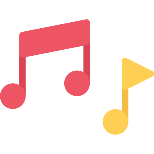 Musical notes icon