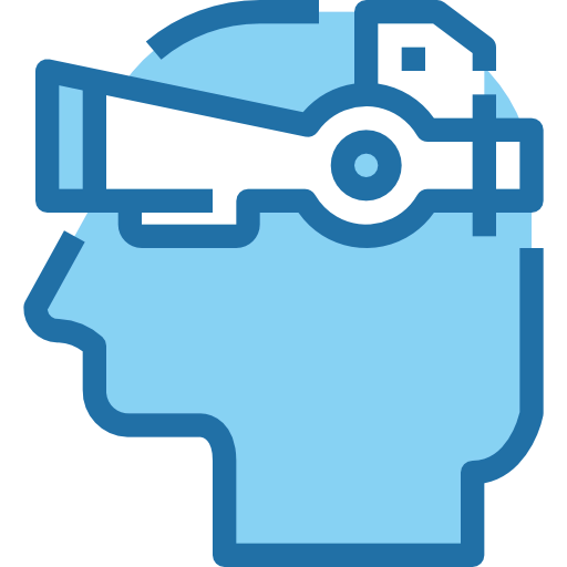 Virtual reality icon