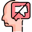 Negative thinking icon 64x64