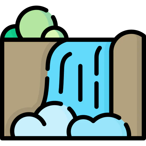 Waterfall icon