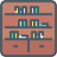 Bookshelf icon 64x64