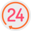 24 hours ícono 64x64