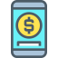 Mobile banking icon 64x64