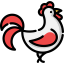 Rooster icon 64x64