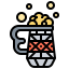 Wooden mug icon 64x64