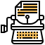 Typewriter icon 64x64