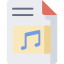 Music file icon 64x64