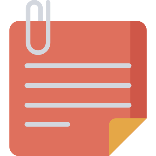Sticky note icon