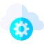 Cloud storage biểu tượng 64x64