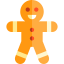Gingerbread man icon 64x64