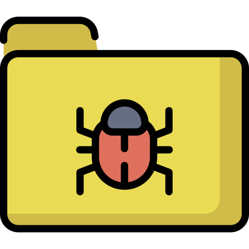Infected folder icon
