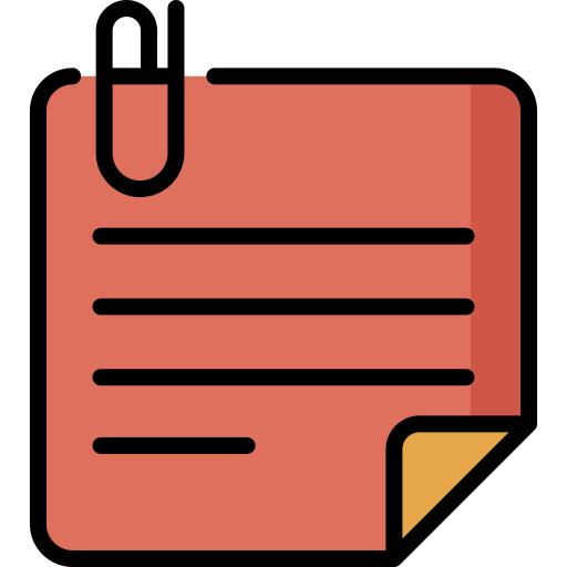 Sticky note icon