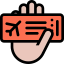 Plane ticket icon 64x64