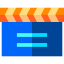 Clapperboard icon 64x64