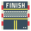 Finish line Symbol 64x64