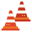 Traffic cone icon 64x64