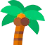 Coconut tree アイコン 64x64