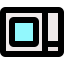 Microwave oven icon 64x64