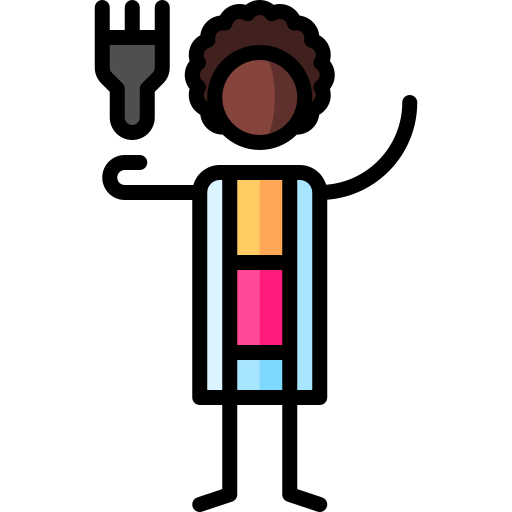 Afro comb icon