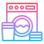 Washing clothes icon 64x64