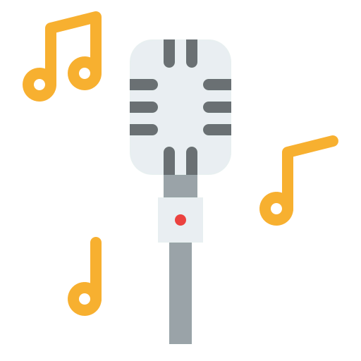 Singing icon