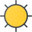 Sun icon 64x64