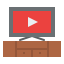 Watching tv Ikona 64x64