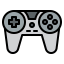 Playing videogame icon 64x64
