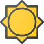 Sun icon 64x64