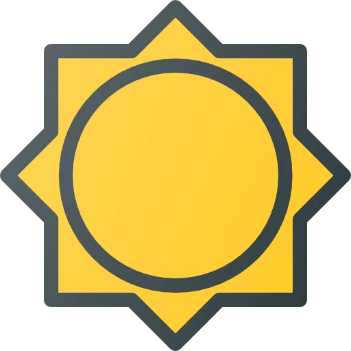Sun icon