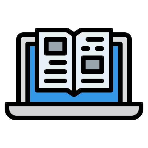 Online learning icon