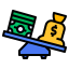 Balance scale icon 64x64
