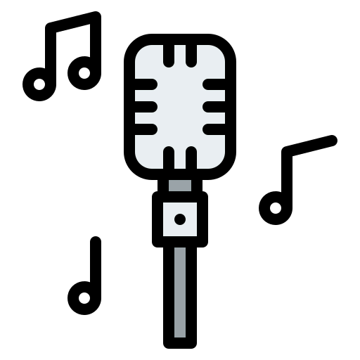 Singing icon