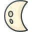 Half moon icon 64x64