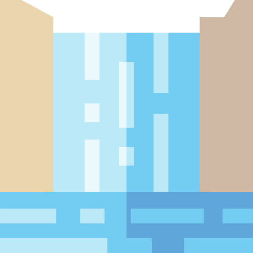 Waterfall icon